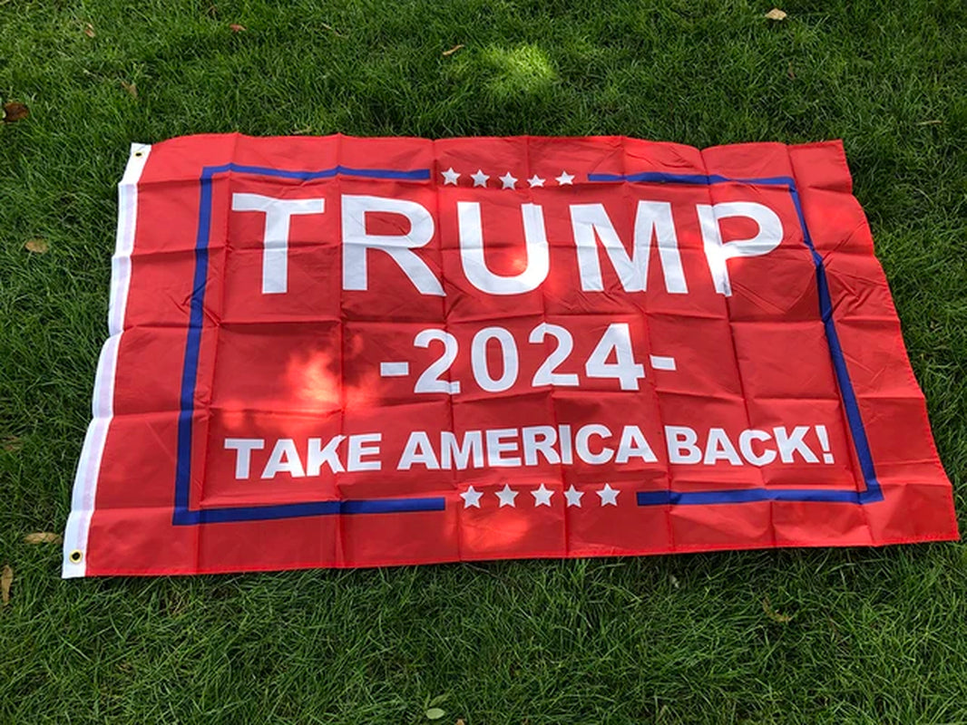 Trump 2024 Flag "Take America Back" 